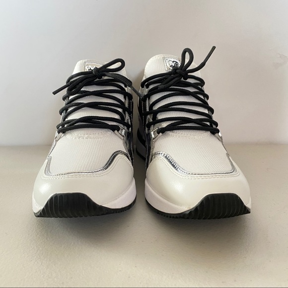 MICHAEL KORS LIV TRAINER EXTREME WEDGE SNEAKER - Picture 10 of 12